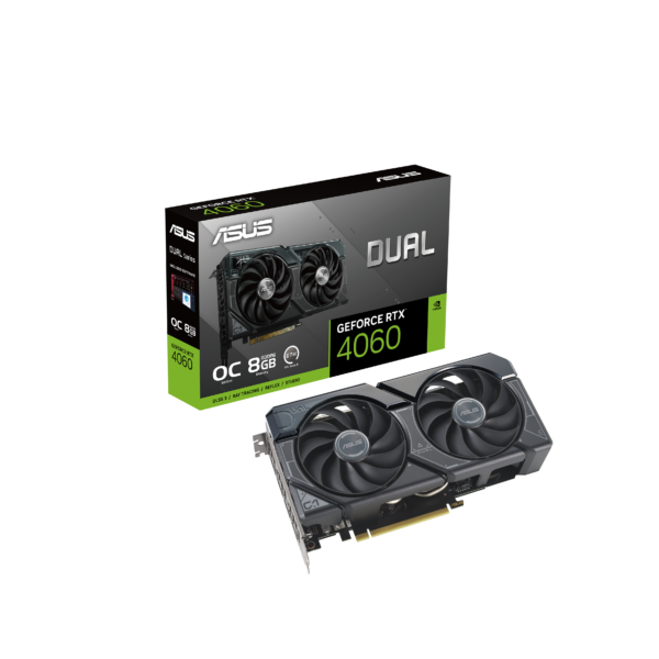 Tarjeta Gráfica ASUS Dual GeForce RTX 4060 OC Edition 8GB